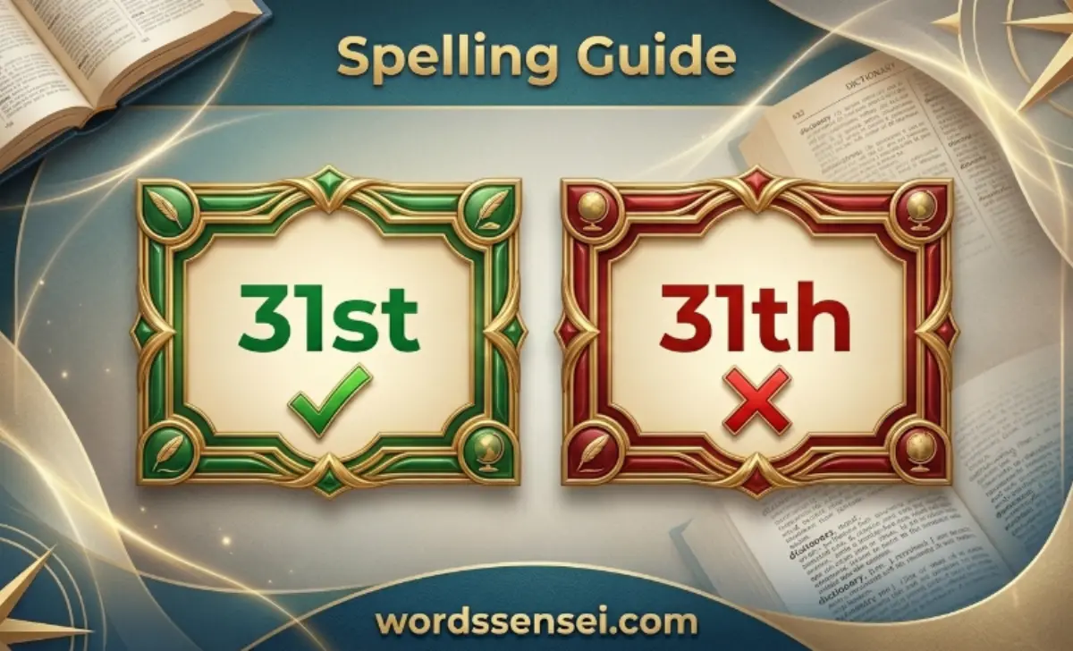 31st or 31th