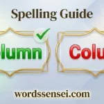 Colum or Column
