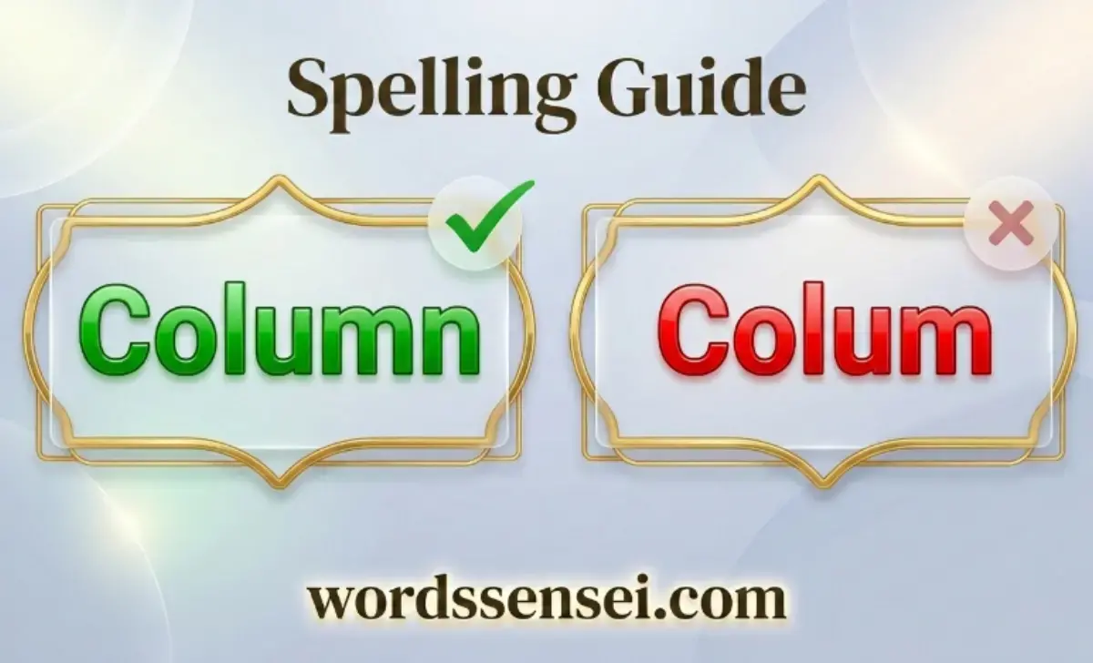 Colum or Column