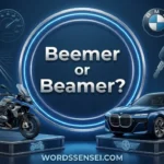 beemer or beamer