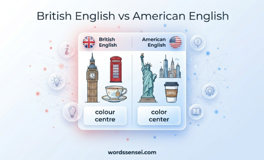 British English vs American English