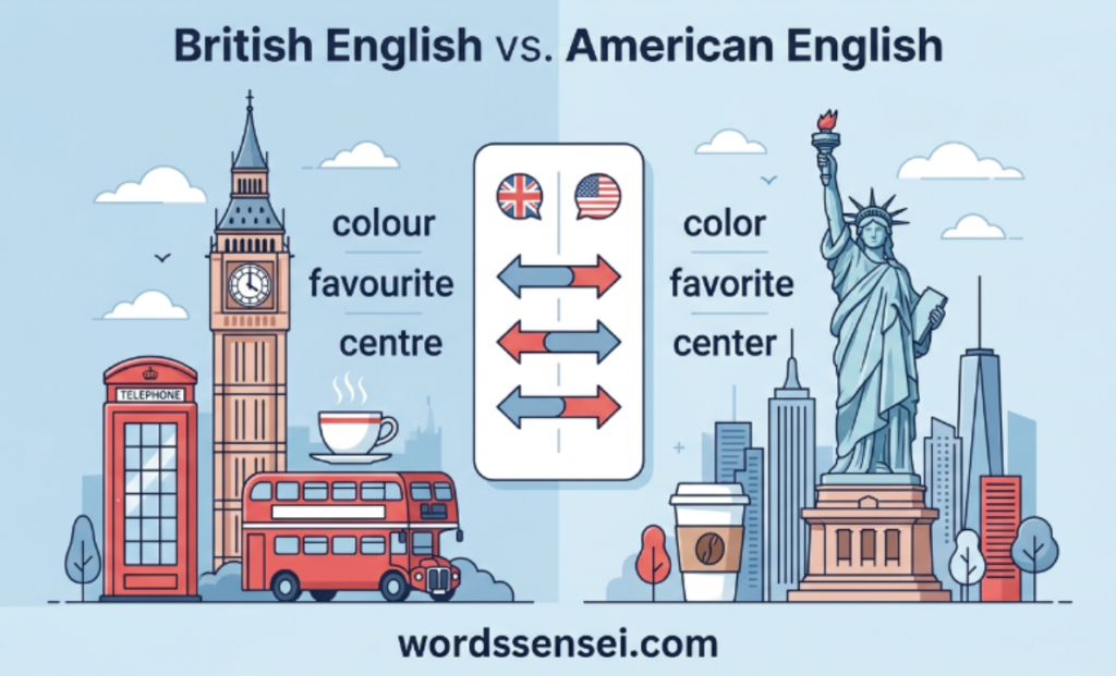 British English vs. American English
