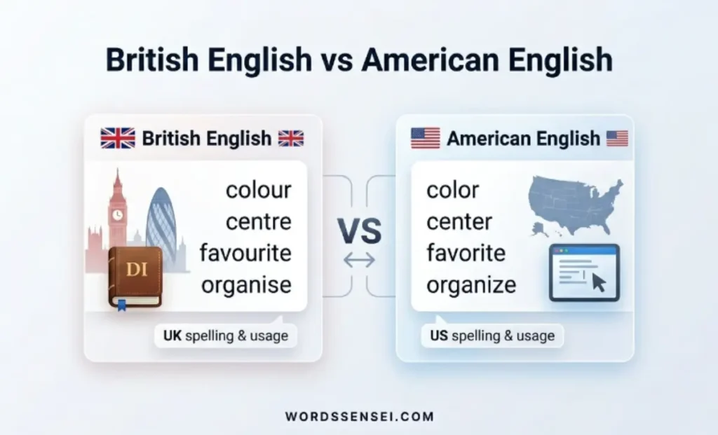 British English vs American English