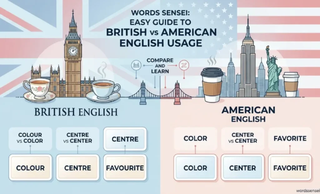 British English vs American English Usage