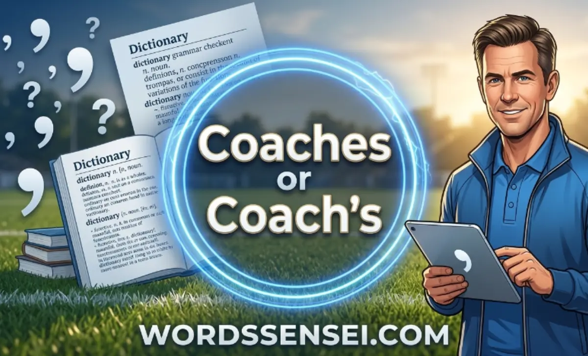 Coaches or Coach's