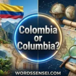 colombia or columbia