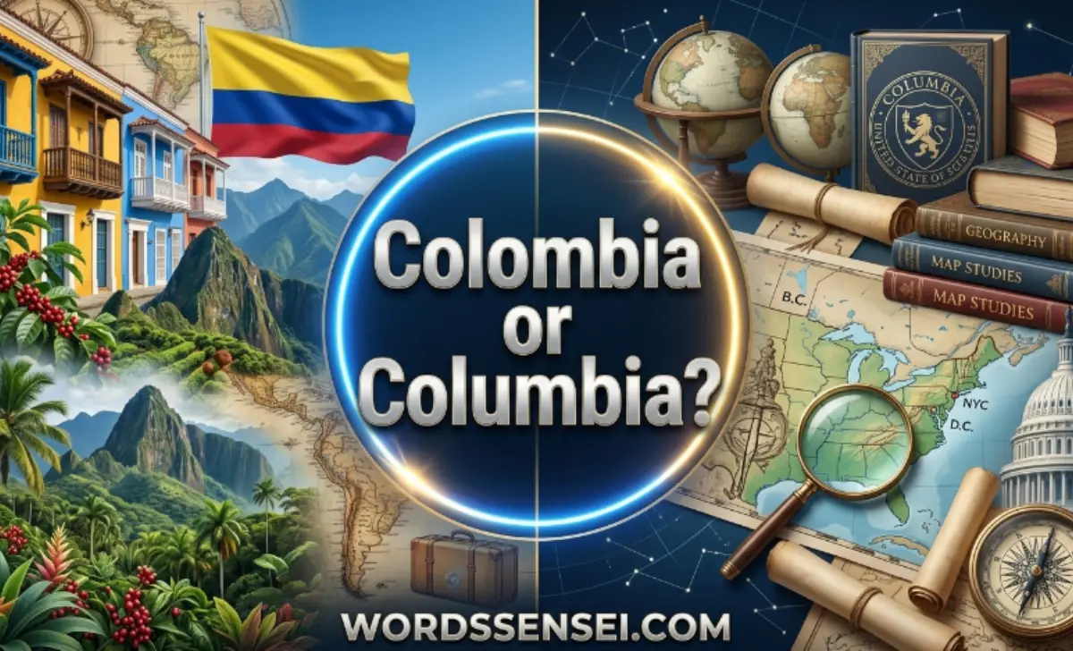colombia or columbia