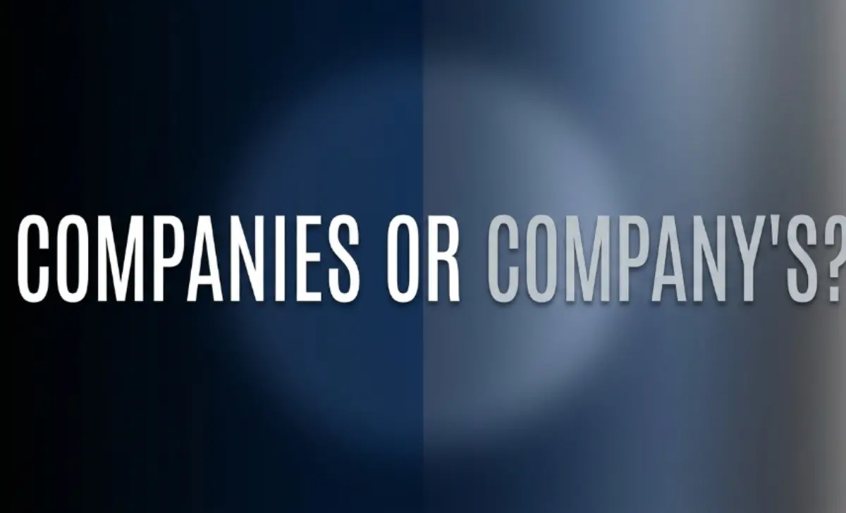 Companies or Company’s