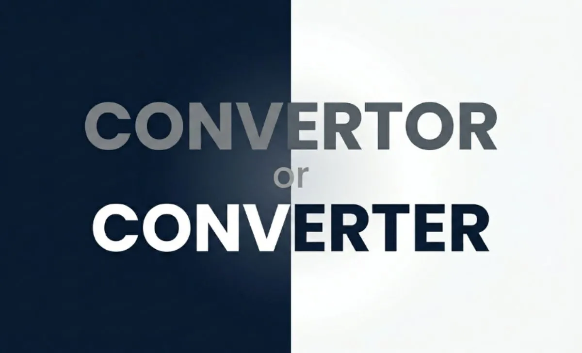 Convertor or Converter