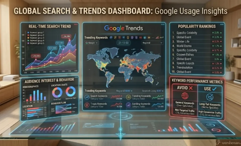 Google Trends & Usage Insights