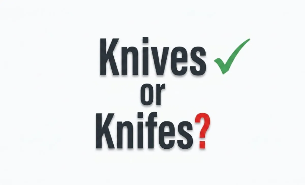 Knives or Knifes