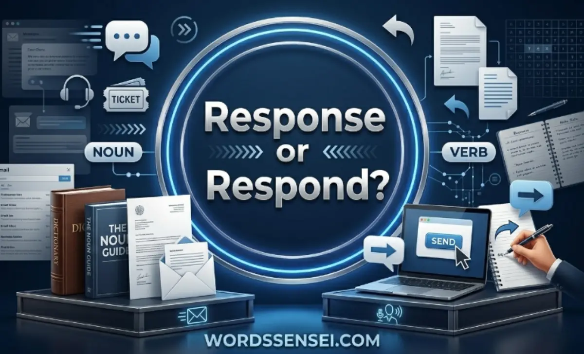 response or respond