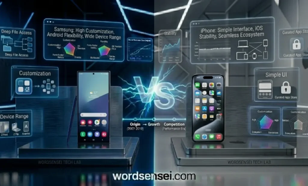 Samsung vs iPhone: Core Differences