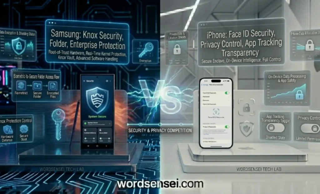 Samsung vs iPhone Security and Privacy