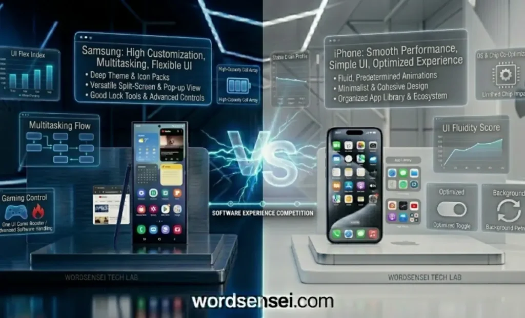 Samsung vs iPhone Software Experience