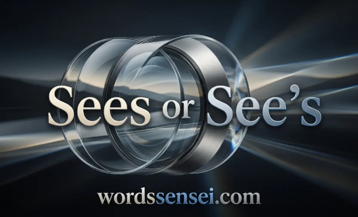 Sees or See's