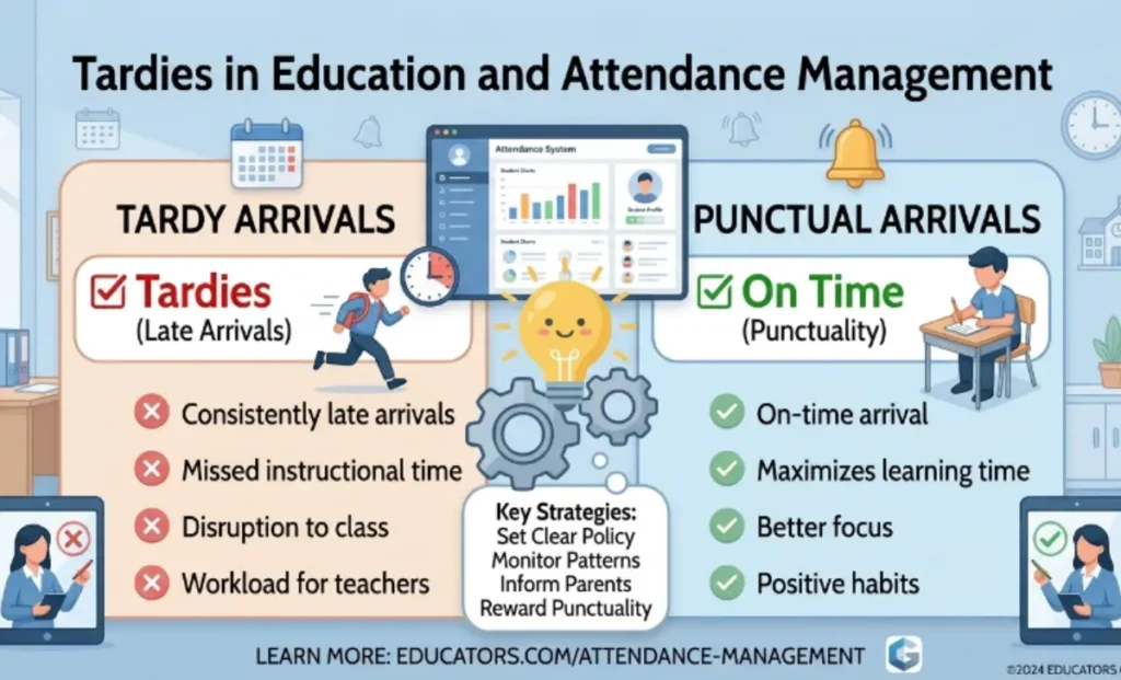 Tardies in Education and Attendance Management