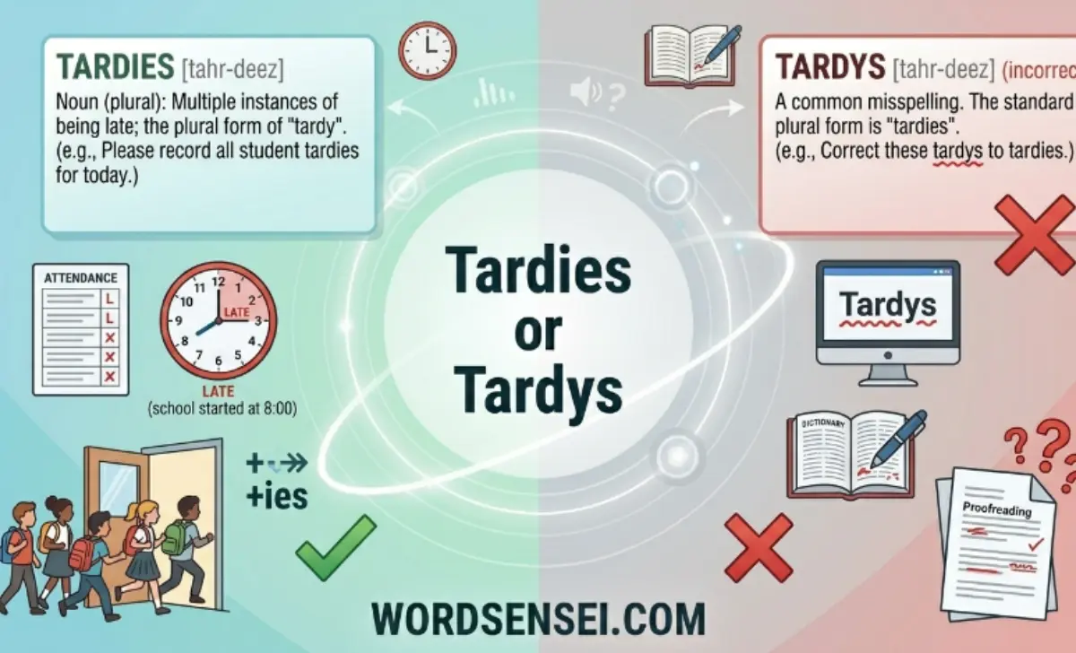 Tardies Or Tardys