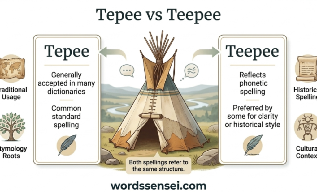 Tepee vs Teepee