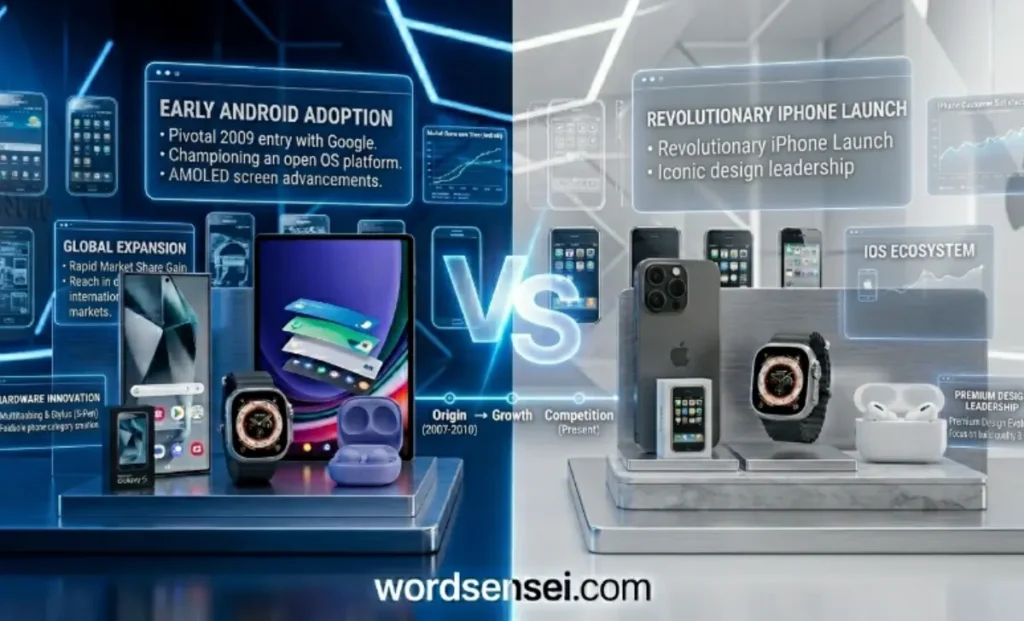 The Origin of Samsung and iPhone Competition