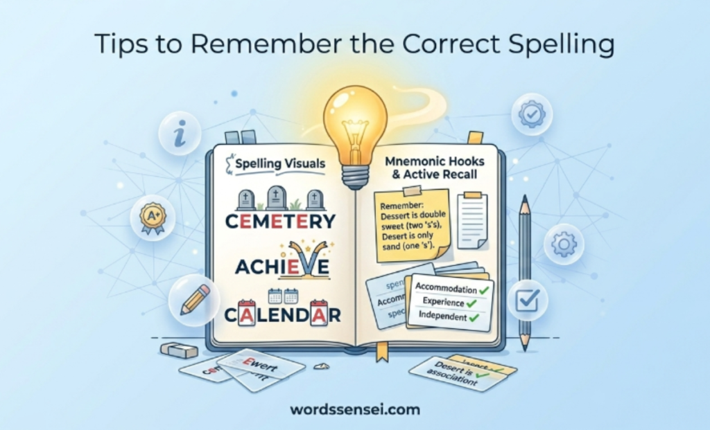 Tips to Remember the Correct Spelling