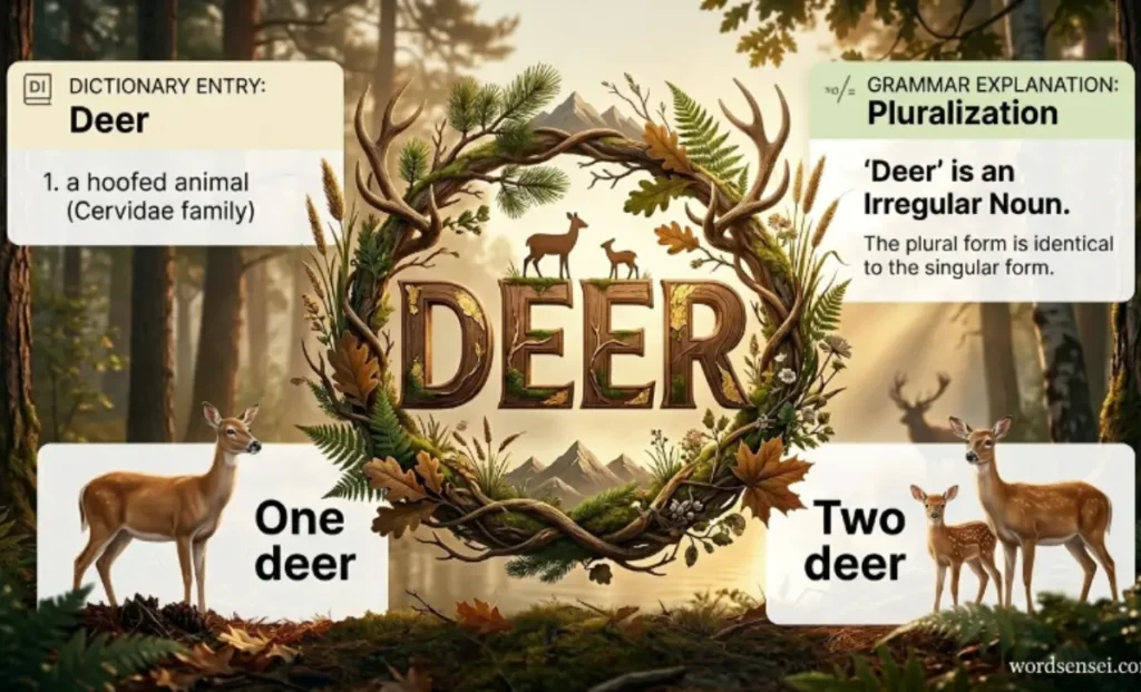 What Does Deer Mean in English Grammar?