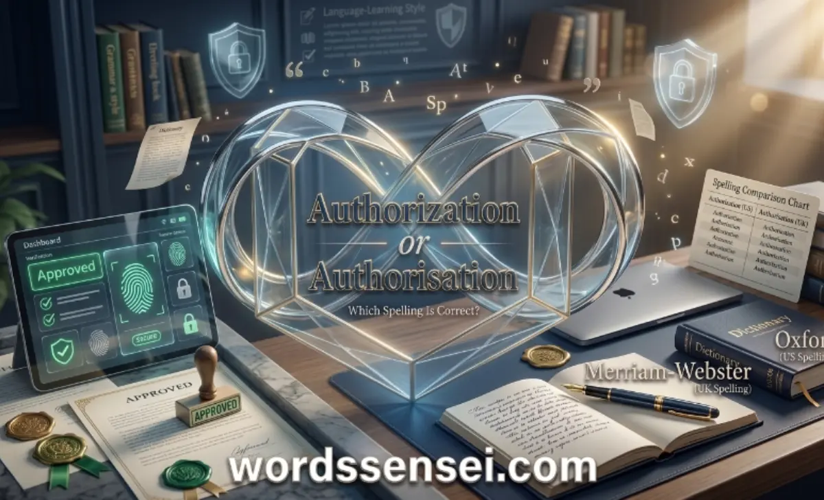 authorization or authorisation