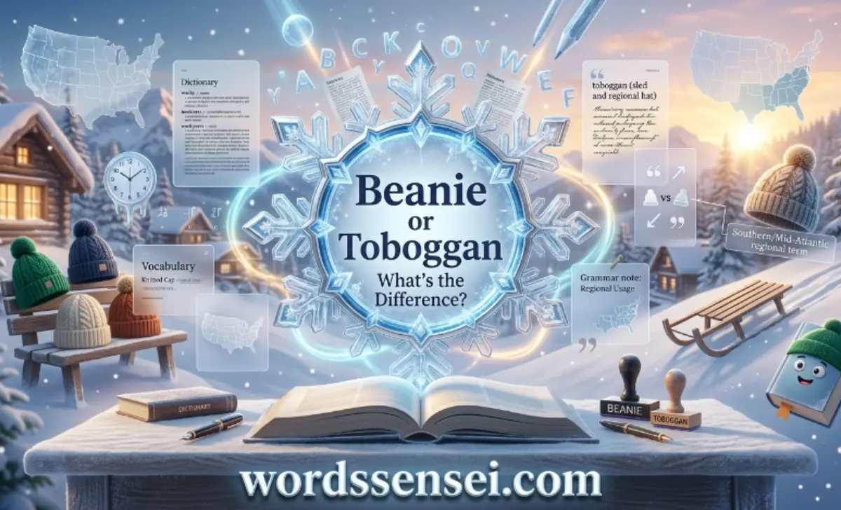 beanie or toboggan