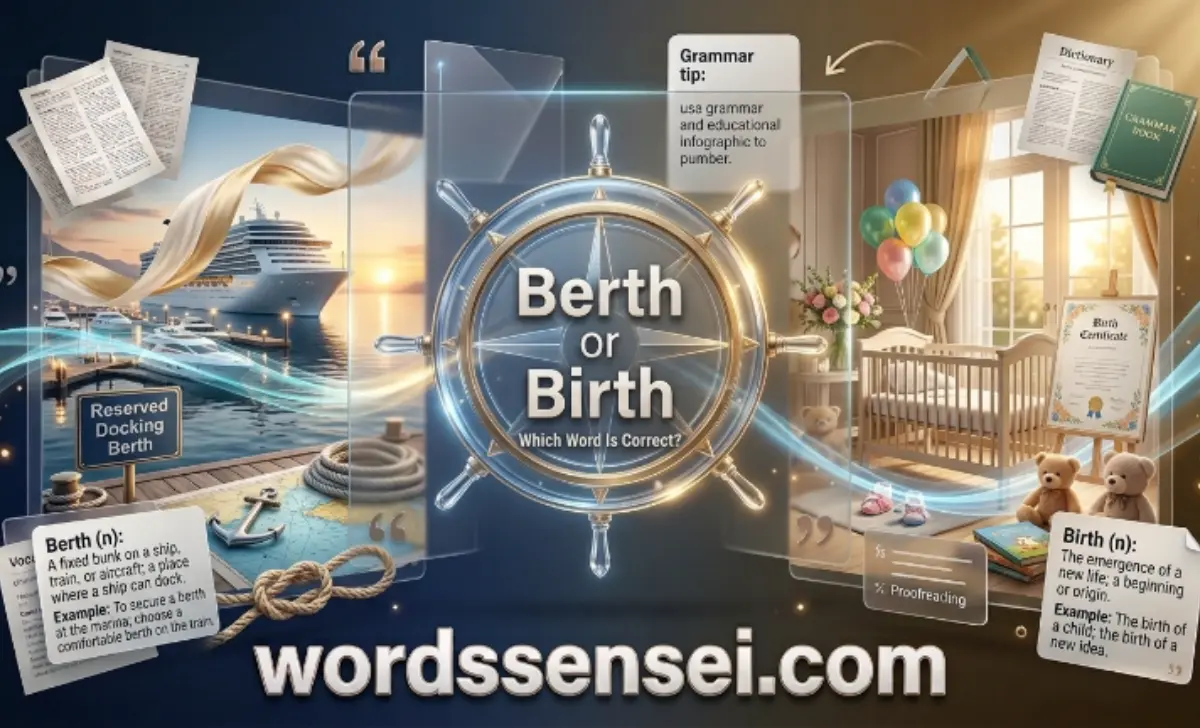 Berth or Birth