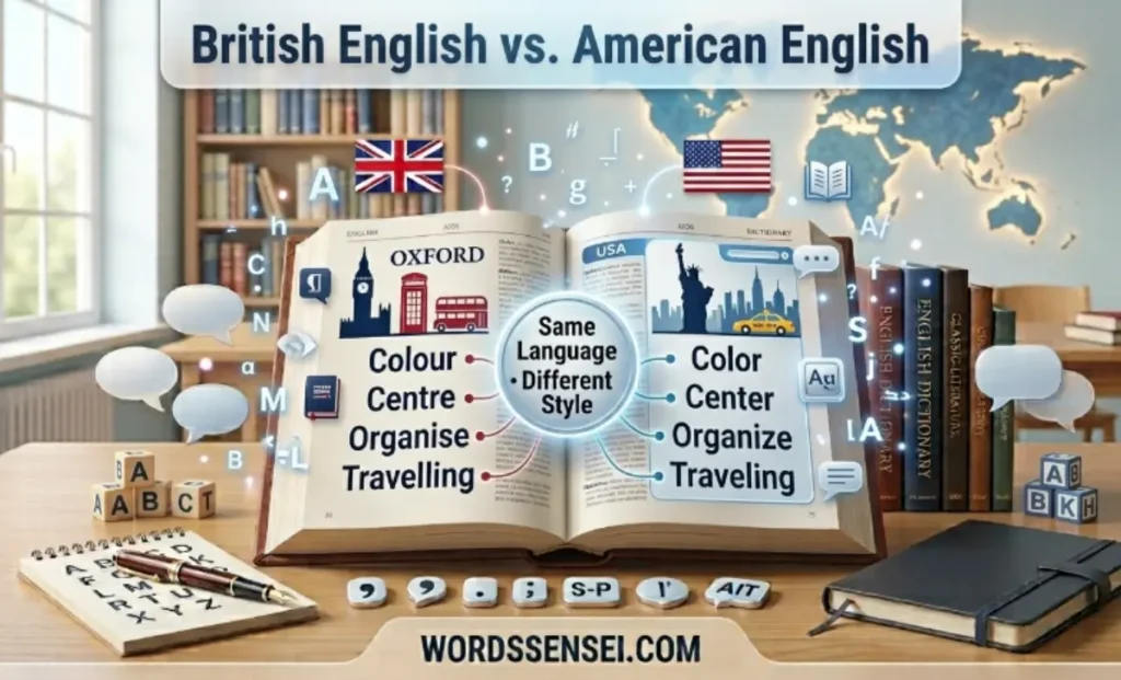 British English vs. American English