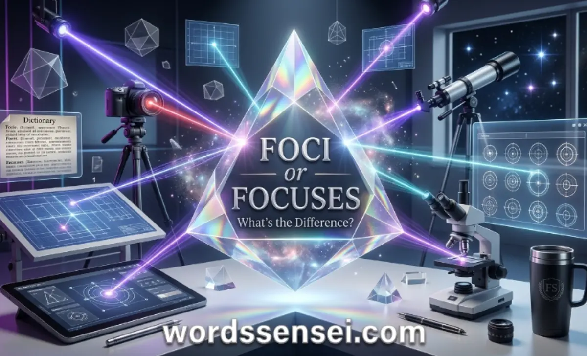 foci or focuses