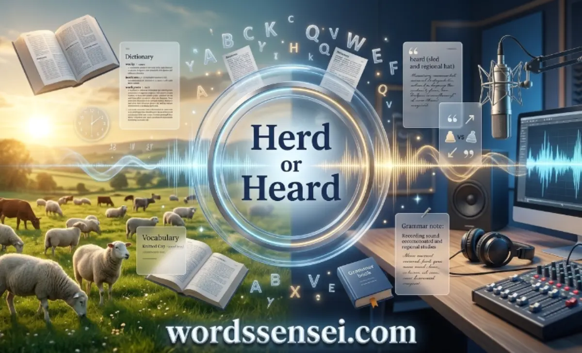 herd or heard