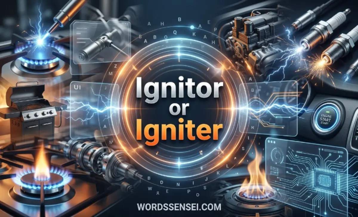 ignitor or igniter