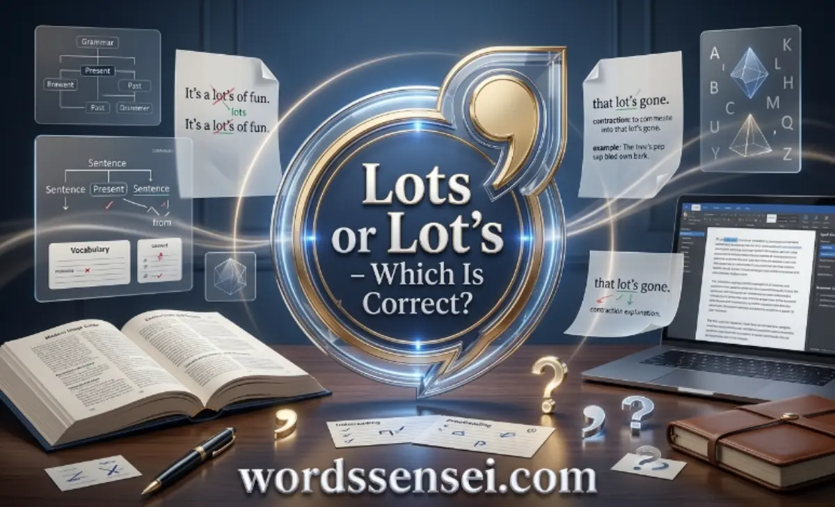 lots or lot's