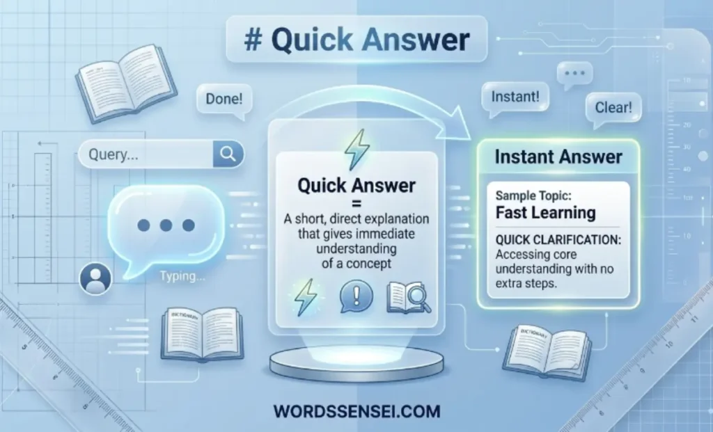 Quick Answer