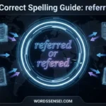 referred or refered