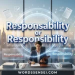 responsability or responsibility