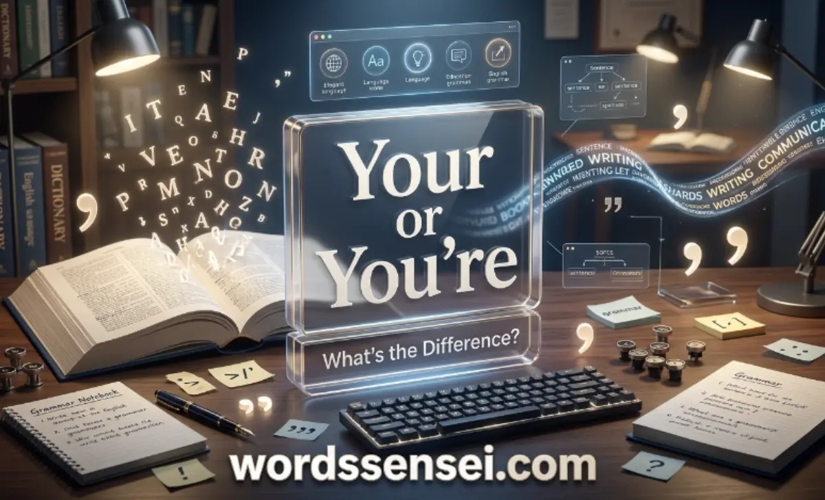 Your or You're