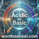 acidic or basic
