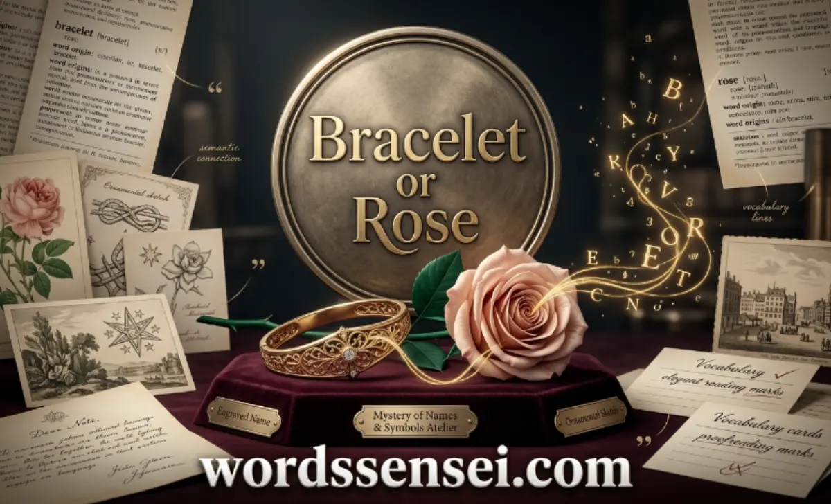 bracelet or rose