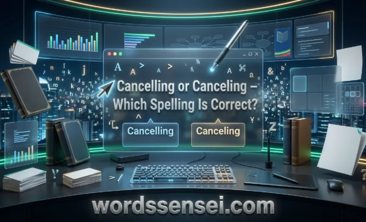 cancelling or canceling