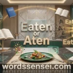 eaten or aten