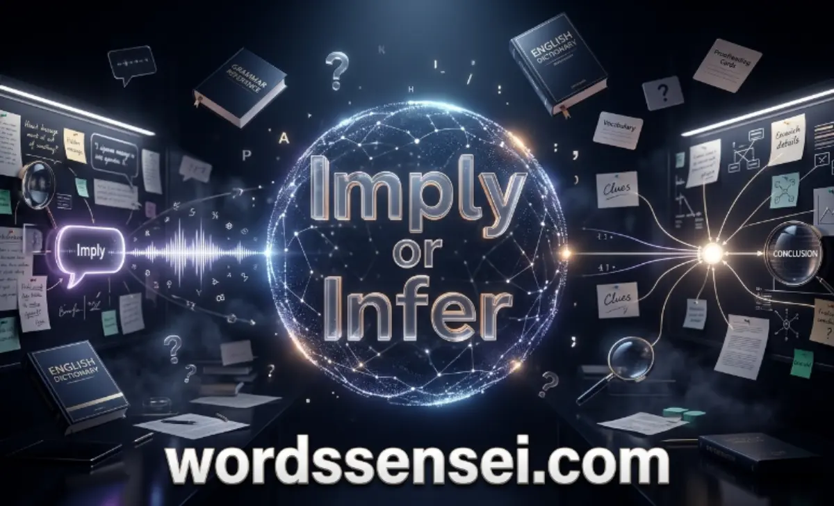 Imply or Infer
