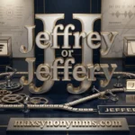 jeffrey or jeffery