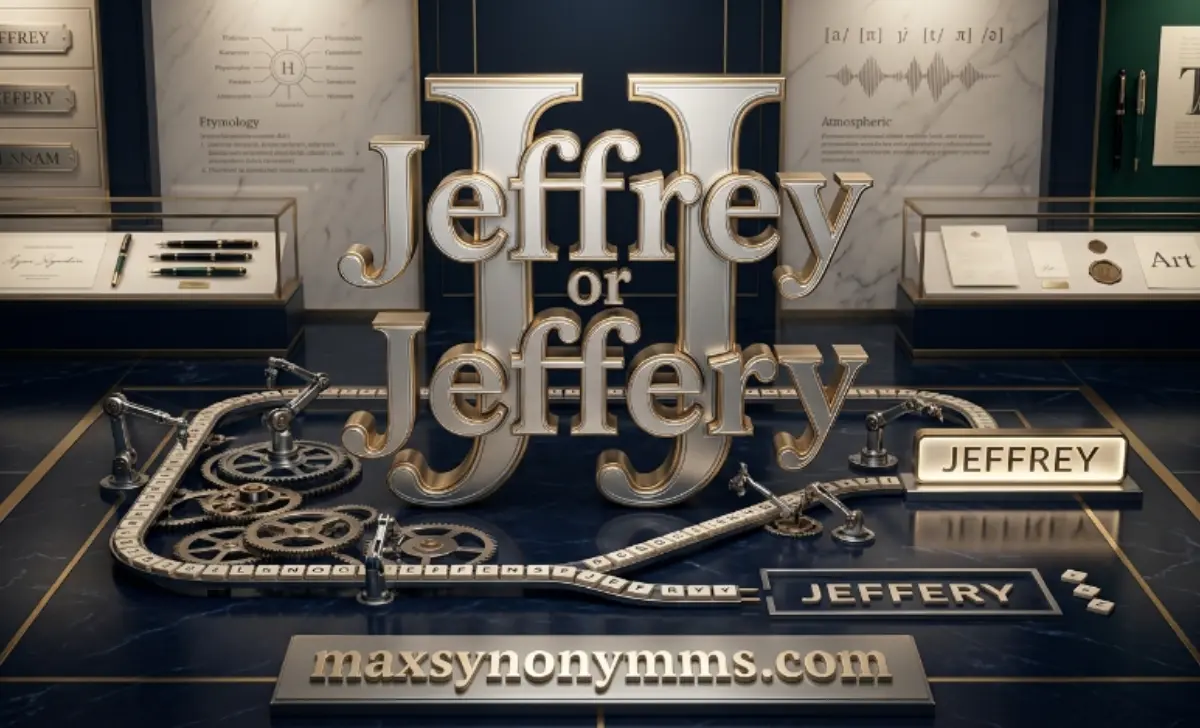 jeffrey or jeffery