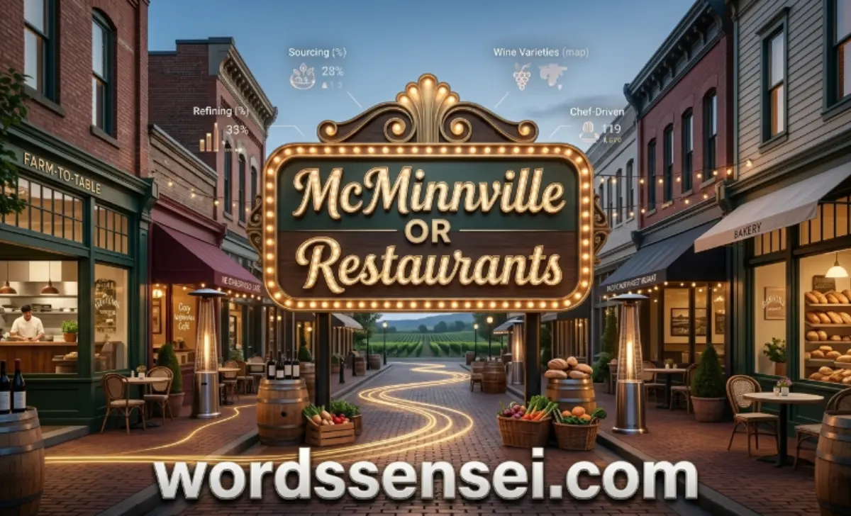 mcminnville or restaurants