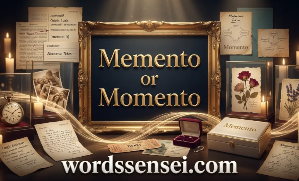 memento or momento