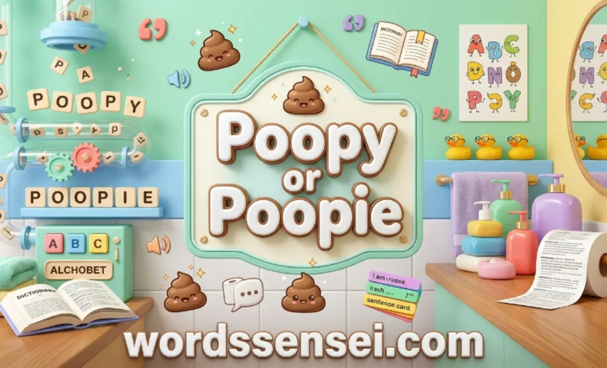 poopy or poopie
