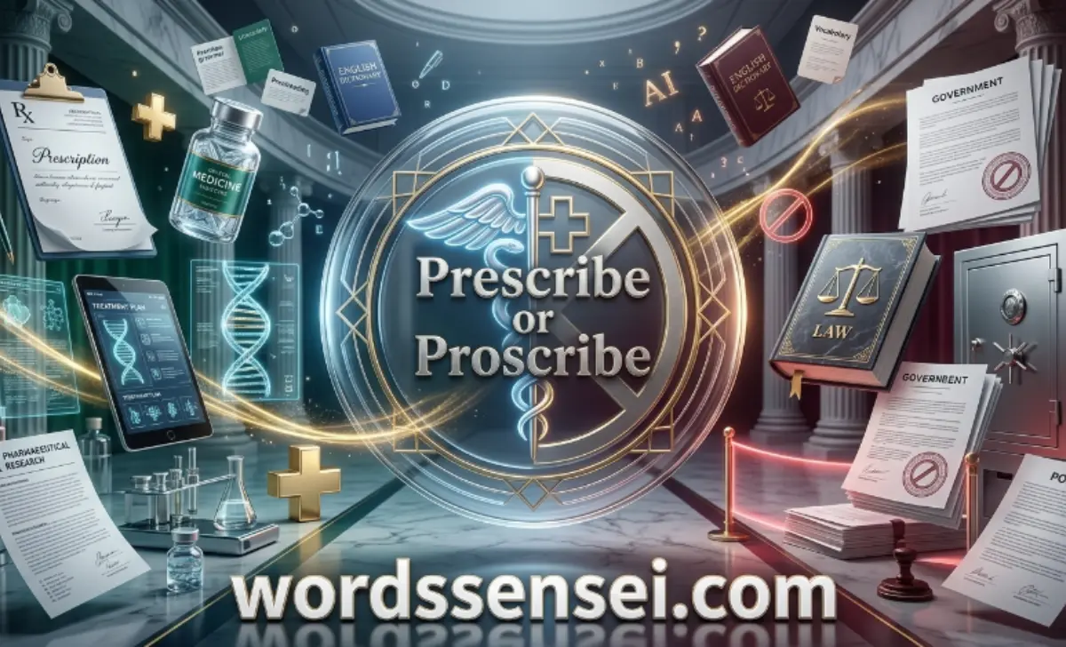 Prescribe or Proscribe