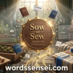 sow or sew